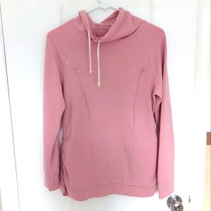 Pink Maternity Pullover